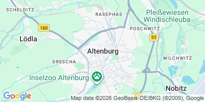 Karte Altenburg