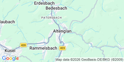 Karte Altenglan