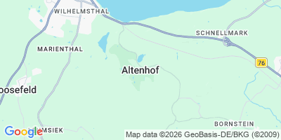 Karte Altenhof