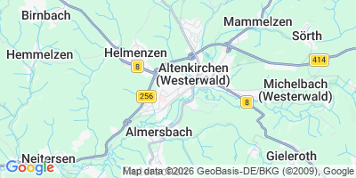 Karte Altenkirchen (Westerwald)