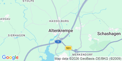 Karte Altenkrempe
