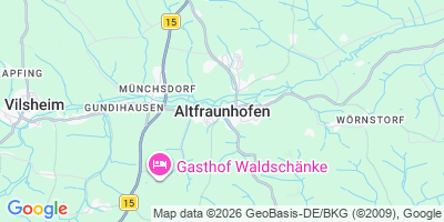 Karte Altfraunhofen