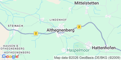 Karte Althegnenberg