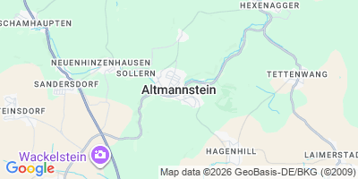 Karte Altmannstein, M
