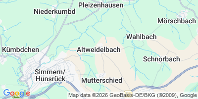 Karte Altweidelbach