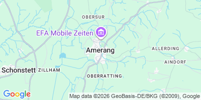 Karte Amerang