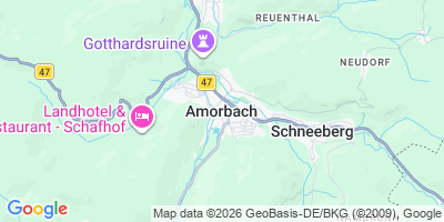 Karte Amorbach