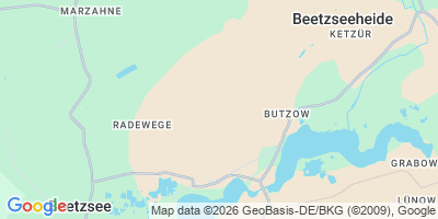 Karte Amt Beetzsee