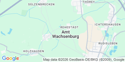 Karte Amt Wachsenburg
