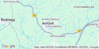 Karte Amtzell