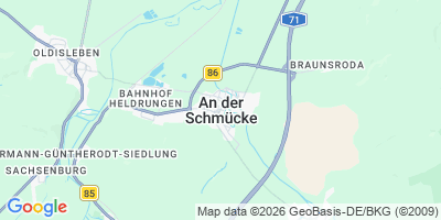 Karte An der Schmücke