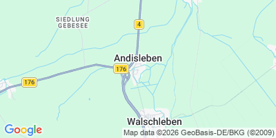 Karte Andisleben