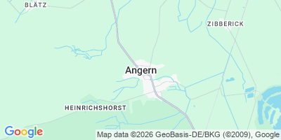 Karte Angern