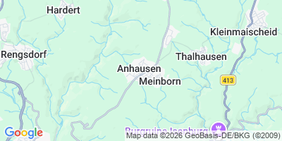 Karte Anhausen