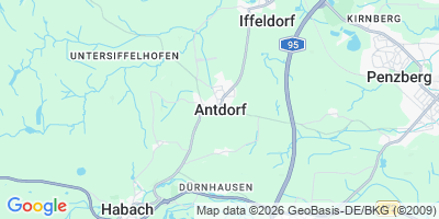 Karte Antdorf
