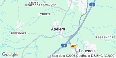 Karte Apelern