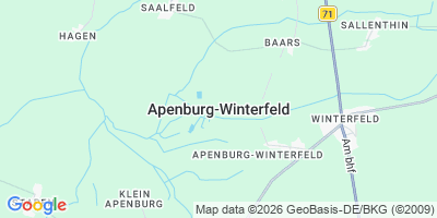 Karte Apenburg-Winterfeld