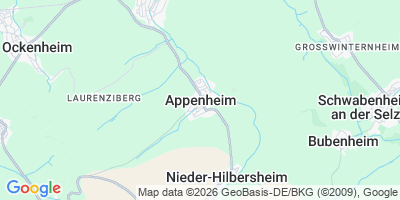 Karte Appenheim