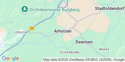 Karte Arholzen