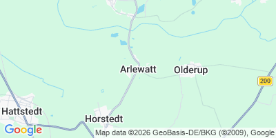 Karte Arlewatt