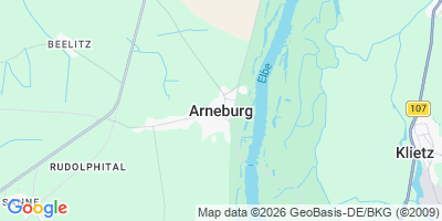 Karte Arneburg