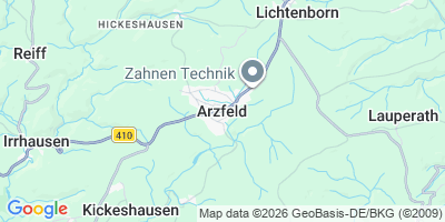 Karte Arzfeld