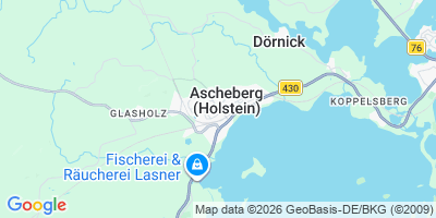 Karte Ascheberg (Holstein)