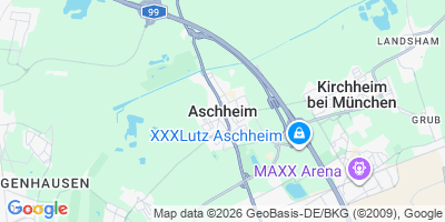 Karte Aschheim