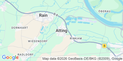 Karte Atting