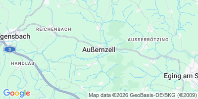 Karte Außernzell