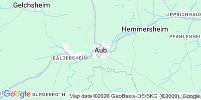 Karte Aub