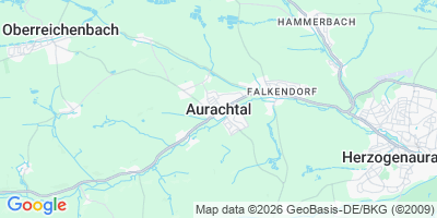 Karte Aurachtal