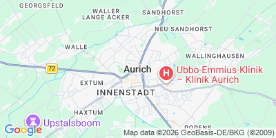 Karte Aurich