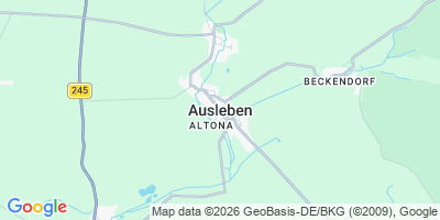Karte Ausleben