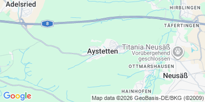 Karte Aystetten