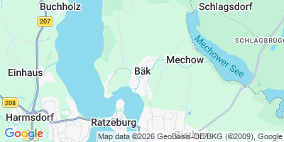 Karte Bäk