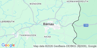 Karte Bärnau
