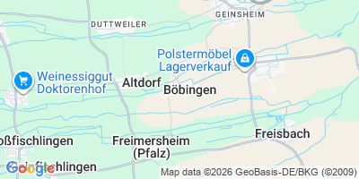 Karte Böbingen