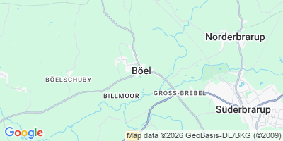 Karte Böel