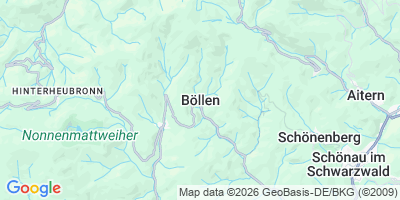 Karte Böllen