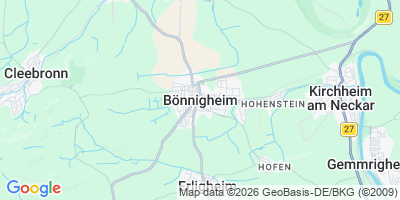 Karte Bönnigheim