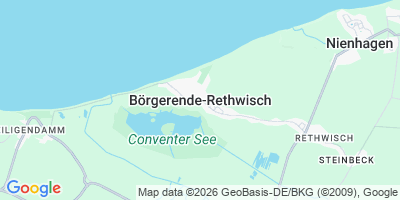 Karte Börgerende-Rethwisch
