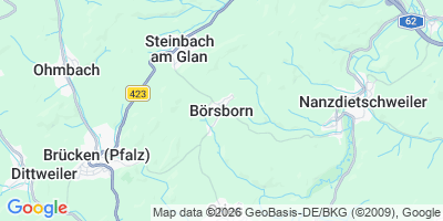 Karte Börsborn