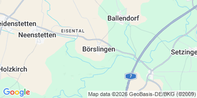 Karte Börslingen