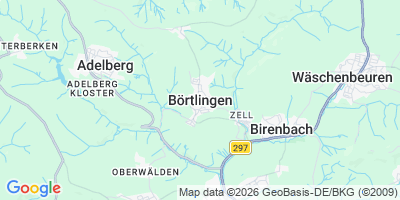 Karte Börtlingen