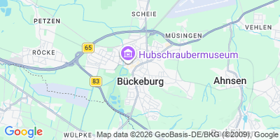 Karte Bückeburg