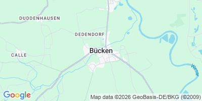 Karte Bücken