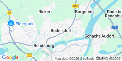 Karte Büdelsdorf