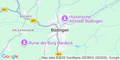 Karte Büdingen