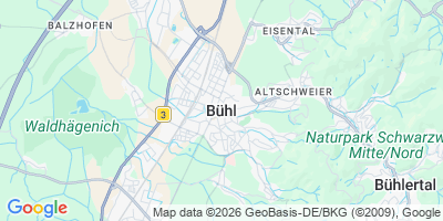 Karte Bühl
